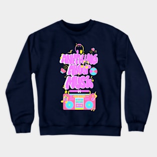 Doodle Music Crewneck Sweatshirt